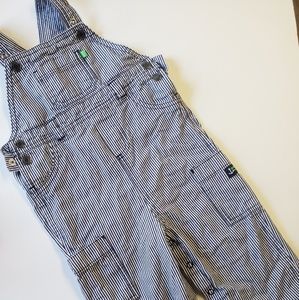 Carter's Striped Bib Overalls